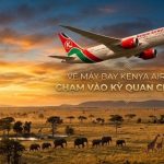 Săn vé máy bay Kenya Airways giá cực ưu đãi tại Vietnam Booking