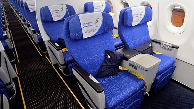 Vé hạng thương gia được khai thác cùng đội bay A320 của Lao Airlines hạng vé Lao Airlines