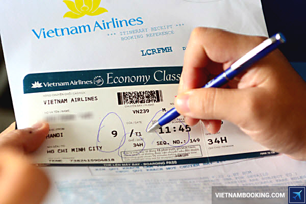 ve vietnam airline khuyen mai