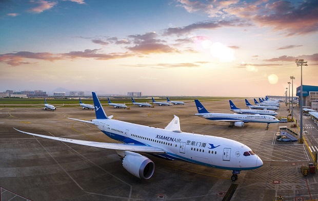 Đội bay hiện đại phục vụ mạng lưới bay rộng khắp với hơn 320 điểm đến của Xiamen Airlines Đội bay phục vụ mạng lưới bay rộng khắp