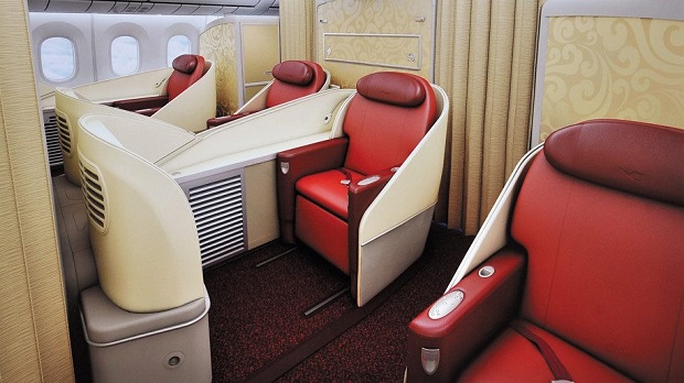 Khu vực hạng Nhất của hãng hàng không Xiamen Airlines  hạng Nhất Xiamen Airlines