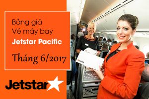 Giá vé máy bay tháng 6 Jetstar