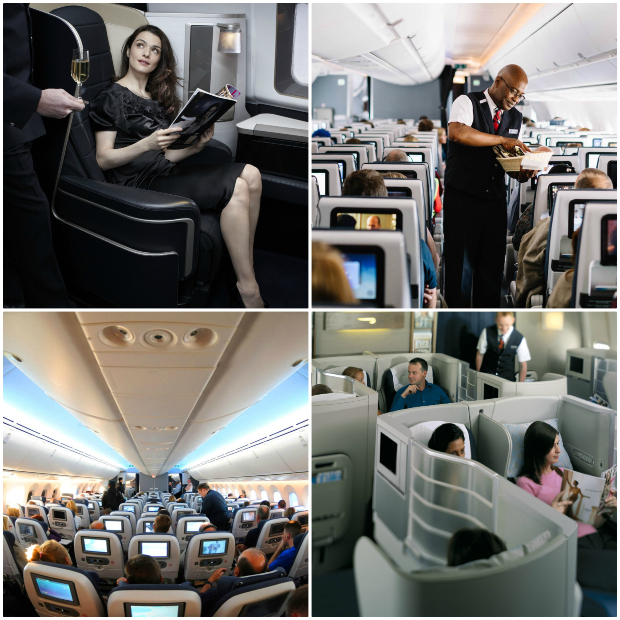 Các hạng ghế mà British Airways đang khai thác hạng ghế British Airways