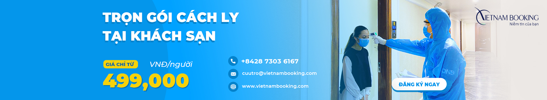 dat combo khach san cach ly tai viet nam