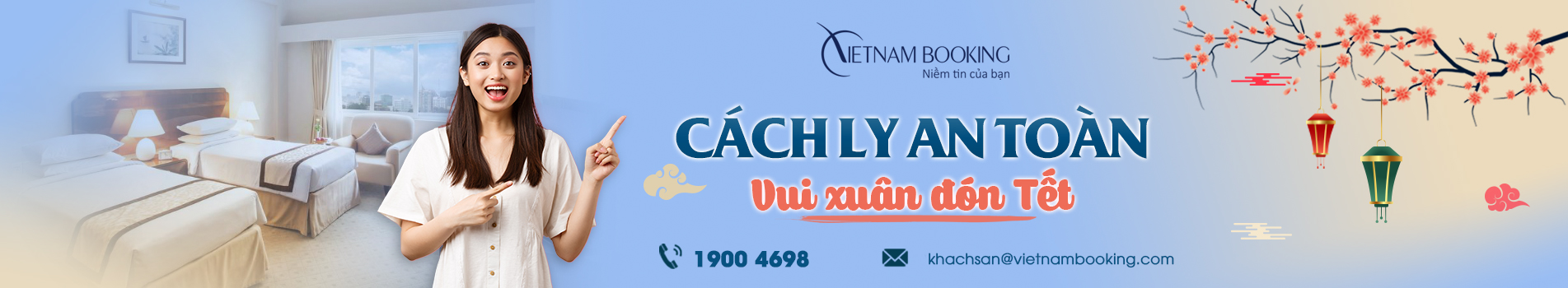 Đặt khách sạn cách ly an toàn
