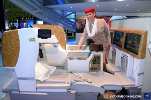 Các hạng ghế của hãng hàng không Emirates Airlines