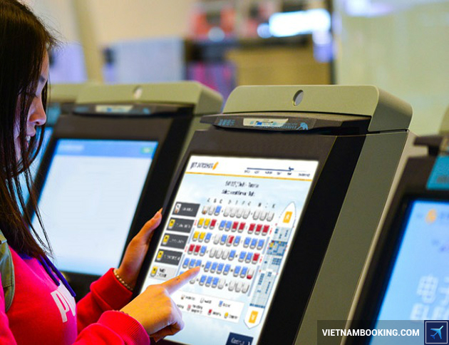 Check-in tai kiosk của Jet Airways kiosk check in jet airways