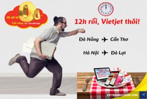 Săn vé máy bay Vietjet 0 đồng chỉ trong 3 phút