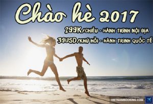 Vé máy bay khuyến mãi hè 2017