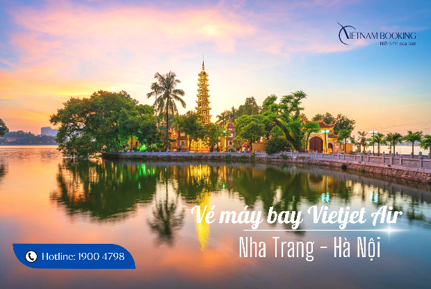 vé máy bay Nha Trang Hà Nội Vietjet Air