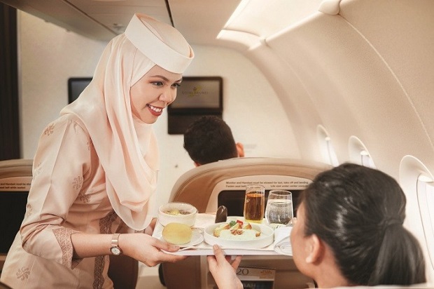 dịch vụ h&agrave;ng kh&ocirc;ng Royal Brunei Airlines
