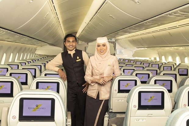 Ghế phổ th&ocirc;ng Royal Brunei Airlines
