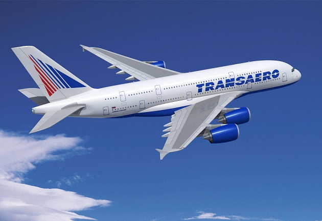 Máy bay Transaero Airlines ve may bay transaero airlines