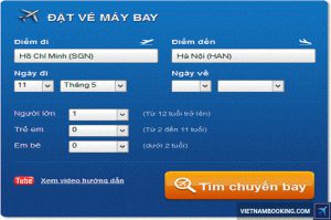 Ưu điểm đặt vé máy bay trực tuyến tại vietnambooking.com