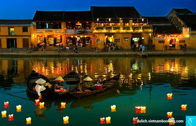 Hoa đăng ở Hội An du lịch huế hội an đà nẵng