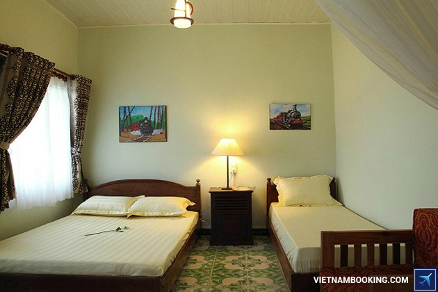 Kh&aacute;ch sạn c&oacute; ph&ograve;ng rộng r&atilde;i d&agrave;nh cho gia đ&igrave;nh ở Đ&agrave; Lạt