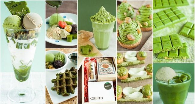 mua các món đồ làm từ matcha ở nhật bản