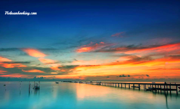 làng chài hàm ninh biển Phú Quốc