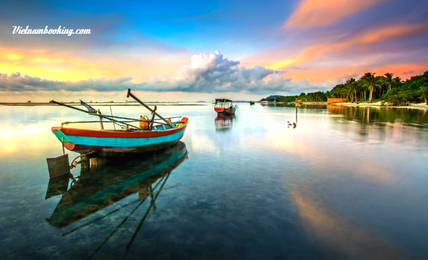 làng chài hàm ninh biển Phú Quốc