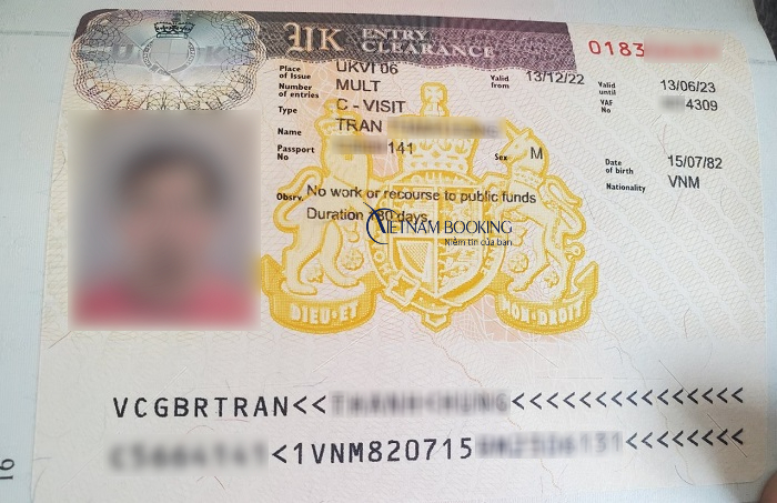 Visa đi Anh cùng Vietnam Booking dịch vụ làm visa anh