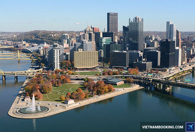 ve may bay di pittsburgh