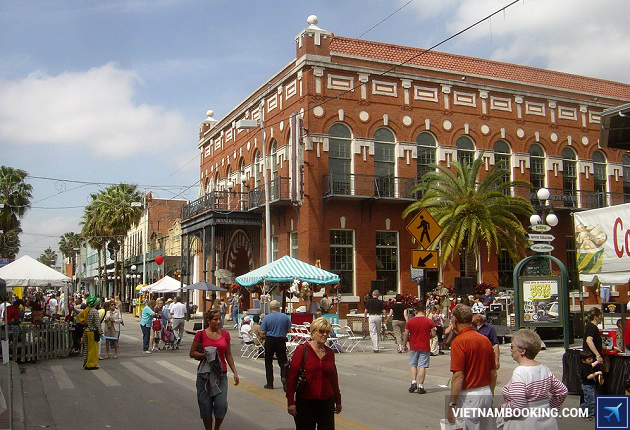 ve may bay gia re di tampa