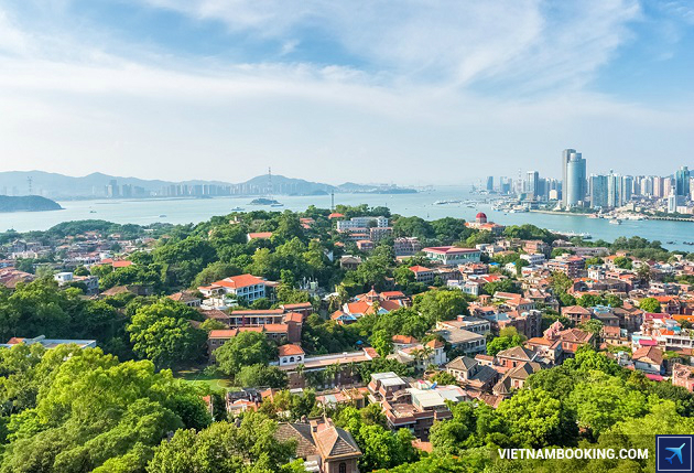 ve may bay gia re di xiamen