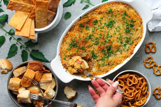 Lump Crab Dip món ngon đặc trưng tại Baltimore béo ngậy hấp dẫn