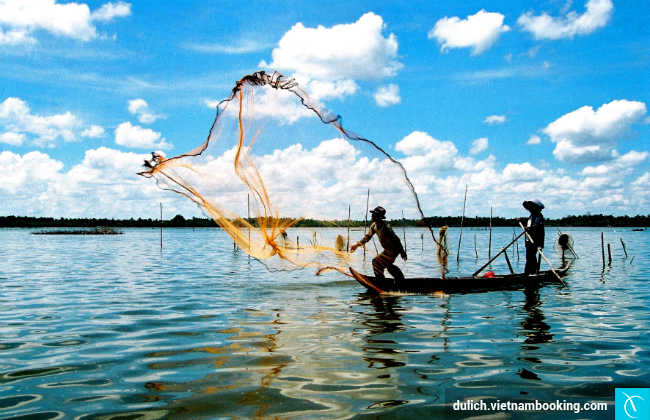 Cuộc sống bình yên của người dân Cần thơ du lich can tho mua nao dep