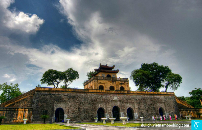 Hoàng thành Thăng Long du lich ha noi bang may bay