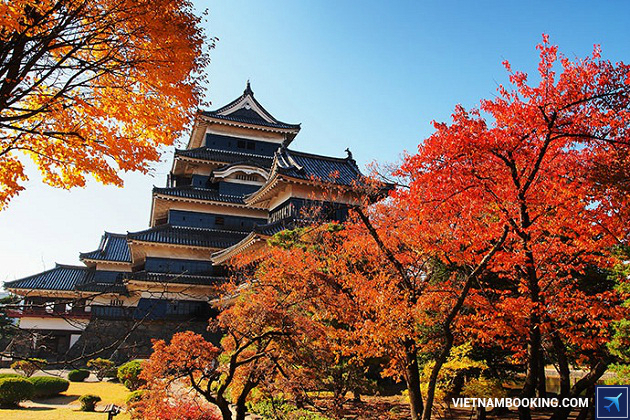Th&agrave;nh Matsumoto (Tỉnh Nagano)