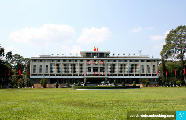 Dinh Độc Lập du lich bui sai gon 1 minh