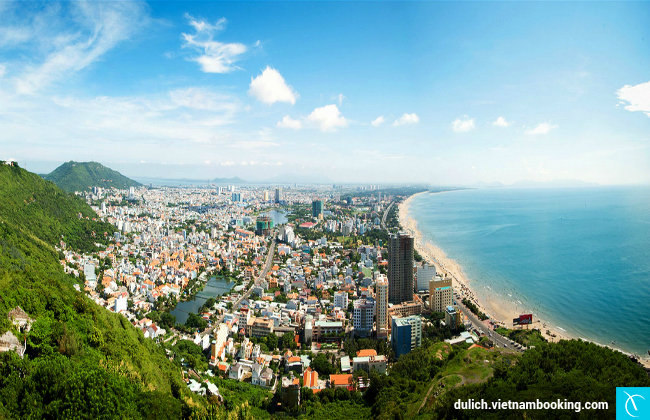 Toàn cảnh TP.Vũng Tàu du lich vung tau 2n1d tu tuc