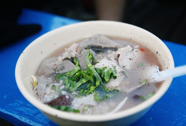 chợ nổi cái răng - cháo lòng