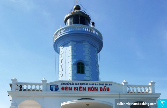 Hải đăng hòn Dấu du lich dao hon dau hai phong