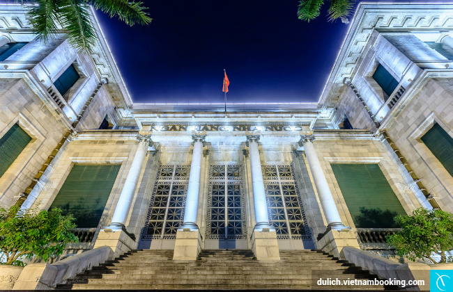 Trụ sở Ngân hàng Nhà nước Việt Nam chi nhánh Hải Phòng xe du lich o hai phong