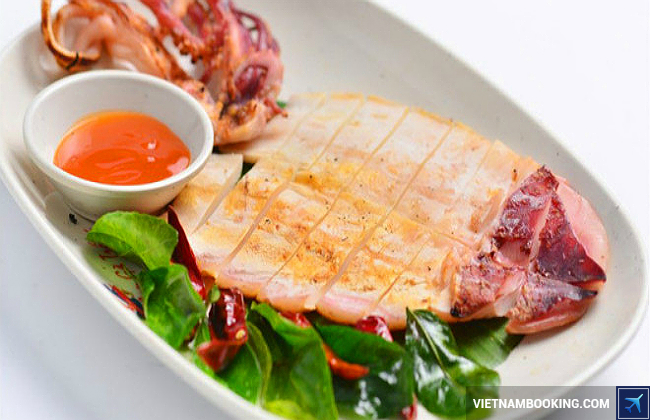 Mực khô Quảng Bình mua qua gi khi di du lich quang binh