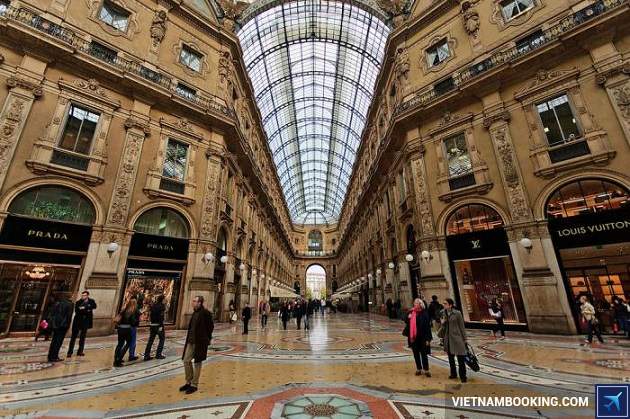 dat ve may bay di milan