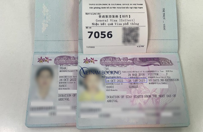 visa đài loan