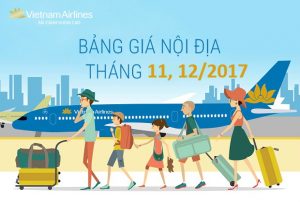 Cập nhật vé nội địa giá tốt Vietnam Airlines 2 tháng cuối năm