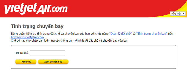 Cách kiểm tra code vé máy bay Vietjet Air kiểm tra code vé máy bay vietjet air