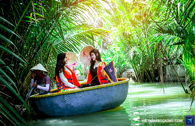 du lịch rừng dừa hội an