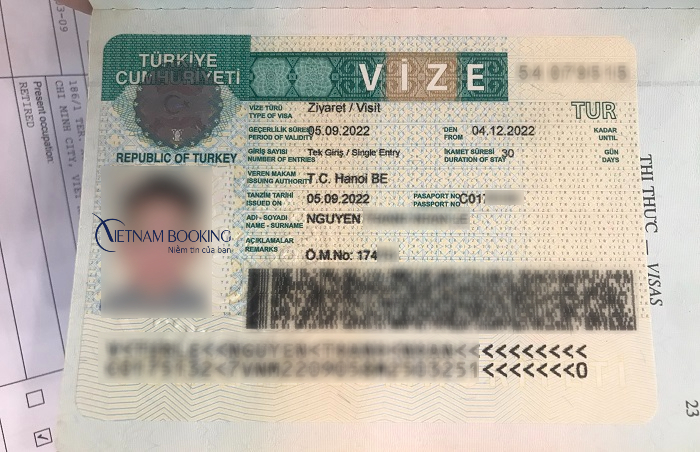 dịch vụ l&agrave;m visa thổ nhĩ kỳ