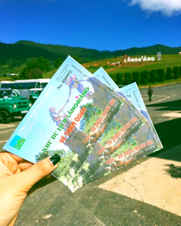 vé tham quan LangBiang