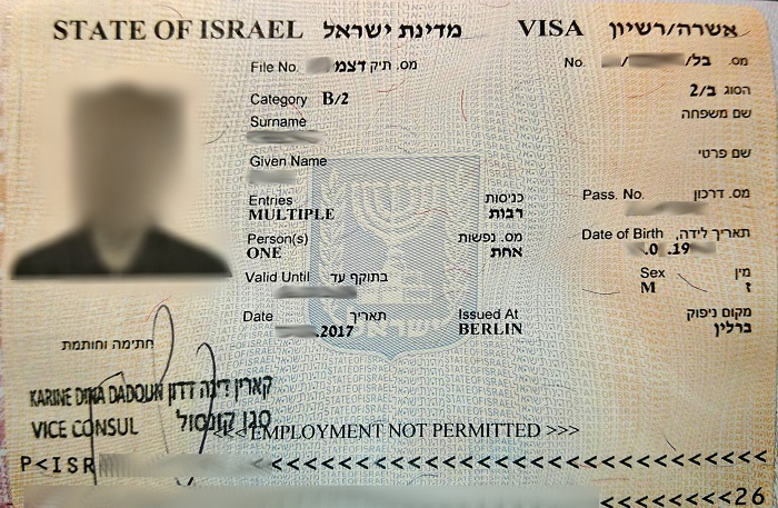 Sở hữu visa Israel nhanh chóng nếu chuẩn bị đầy đủ hồ sơ dịch vụ làm visa israel