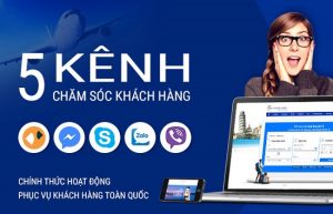 Vietnam Booking phục vụ khách hàng với 5 kênh liên hệ tiện ích