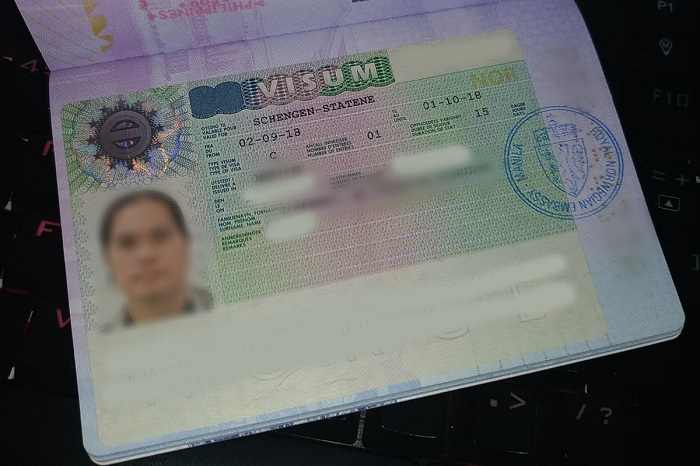 visa đi na uy