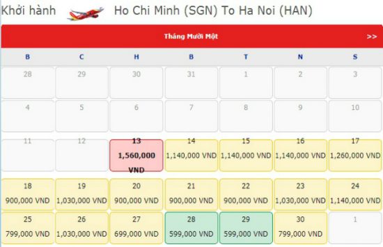 gi&aacute; v&eacute; m&aacute;y bay vietjet tphcm đi h&agrave; nội		