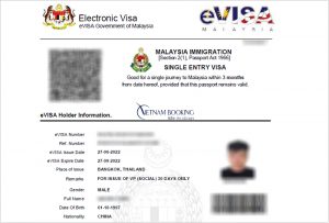 Hướng dẫn làm visa đi Malaysia công tác