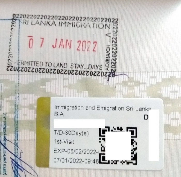 Visa Sri Lanka